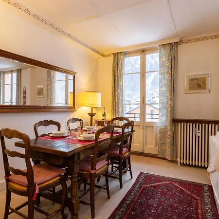 Apartment La Maison Rose 1er Etage Chamonix