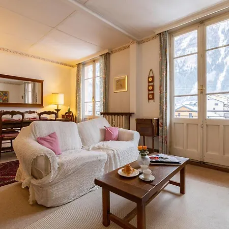 Apartment La Maison Rose 1er Etage Chamonix